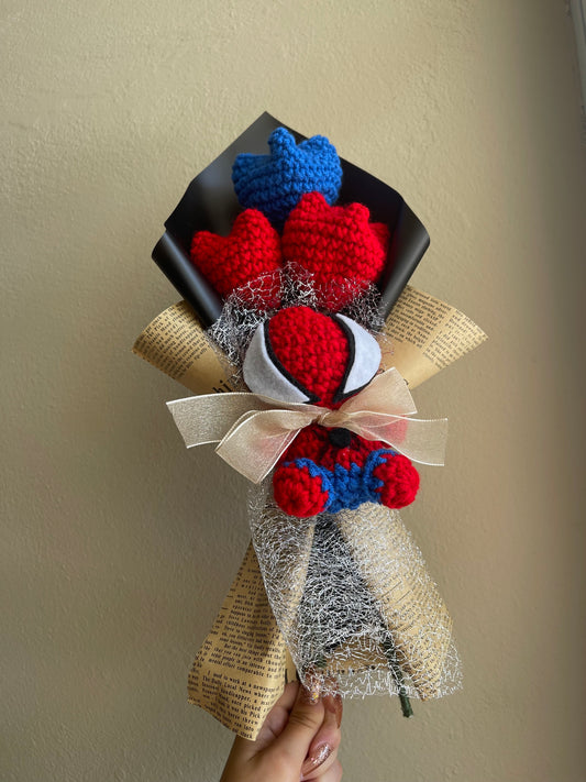 Spiderman bouquets 💙❤️